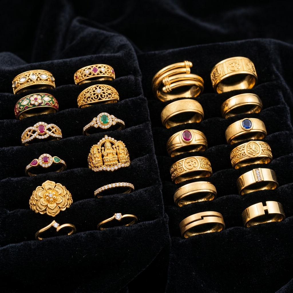 Gold Rings Collection